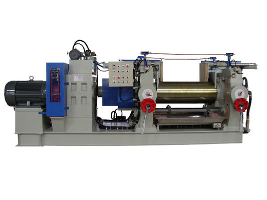 Rubber Open Mixing Mill Machine Leverancier Voor Eva Pe Epdm En Sbr Schuim 22 Inch