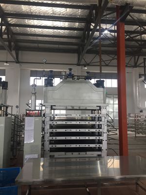 6 laag hydraulische koudpersmachine voor EVA-schuimpers 1100T