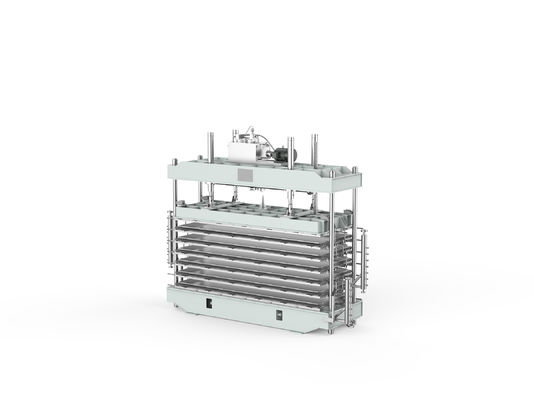 Handmatig besturingsapparaat voor het maken van schuimplaten met teflonplaten