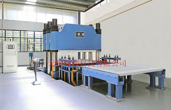 Rubber Moulding Press Machine Compression 6000T Rubber Vulcanizing Machine Met PLC-besturing