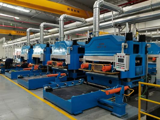 Compressie rubber gieten Hydraulische pers 800mm Plaat afstand Warme olie verwarming