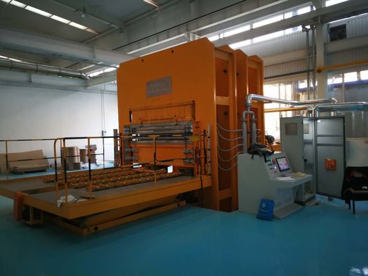 Hydraulische warmpersmachine voor triplex handmatige automatische drukregeling